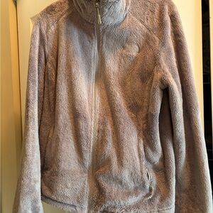 The North Face Women's Plush Fleece Jacket - Light gray
